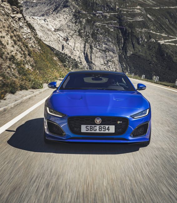 Immagine frontale Nuova Jaguar F Type 2020 Restyling Immagine frontale Nuova Jaguar F Type 2020 Restyling
