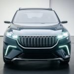 Immagine frontale nuovo Suv compatto elettrico TOGG 2022