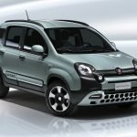 Nuova Fiat Panda Hybrid 2020 color verde rugiada