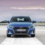 Immagine frontale nuova Audi A3 Sportback 2020