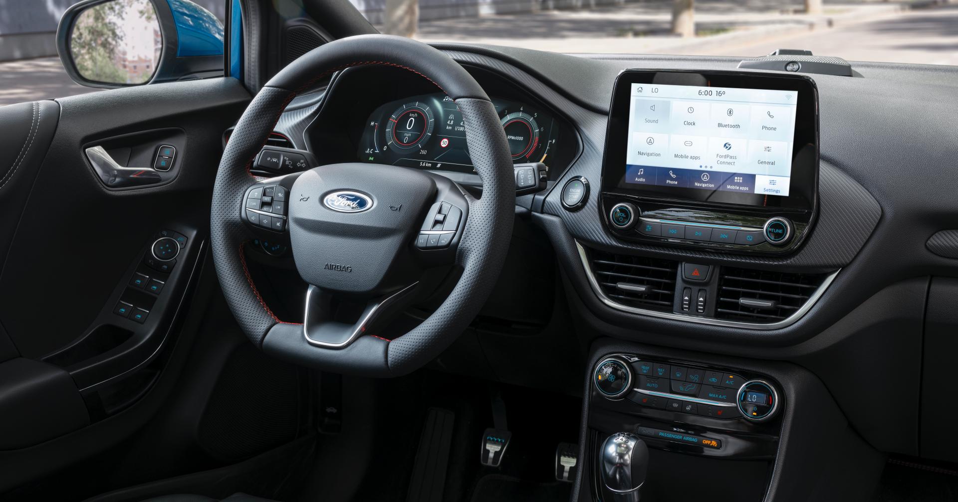 Interni nuova Ford Puma 2020
