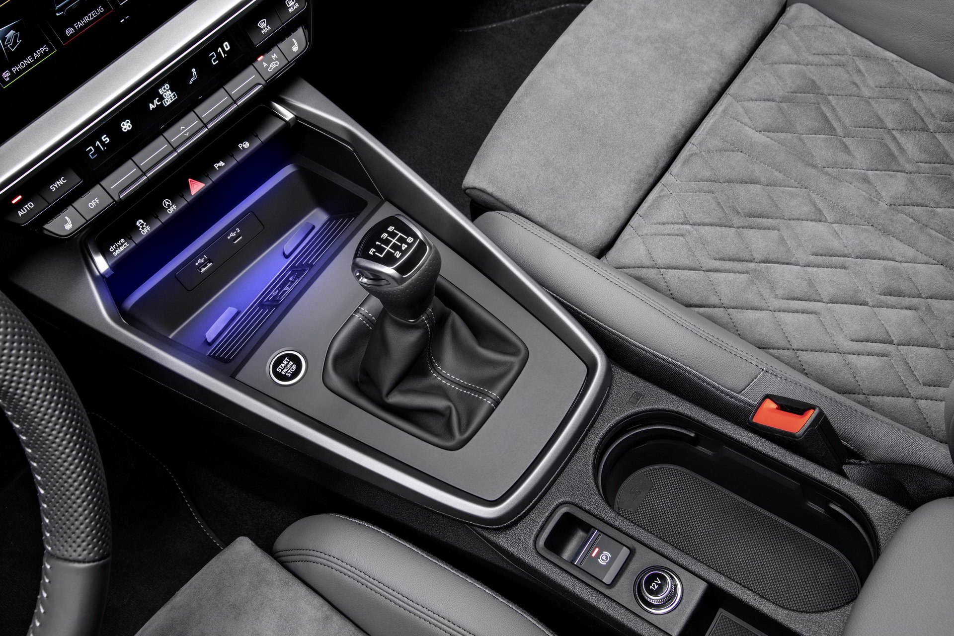 Leva del cambio nuova Audi A3 2020 Sportback