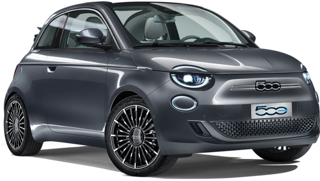 Nuova Fiat 500 elettrica Mineral Grey Nuova Fiat 500 elettrica Mineral Grey