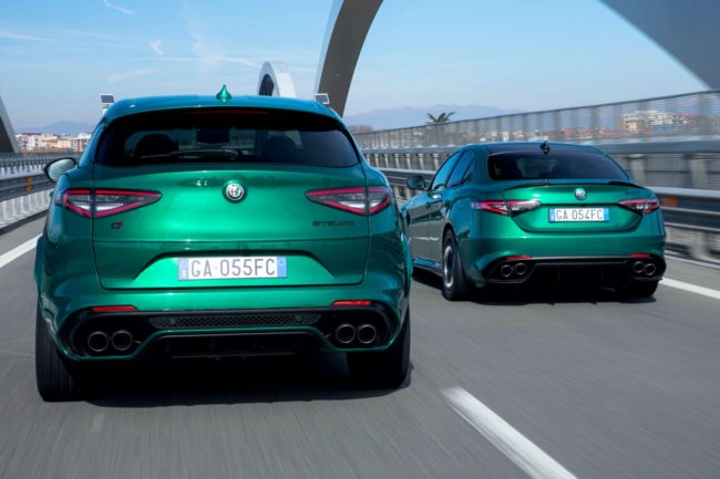 Foto Alfa Romeo Stelvio e Giulia Quadrifoglio 2020