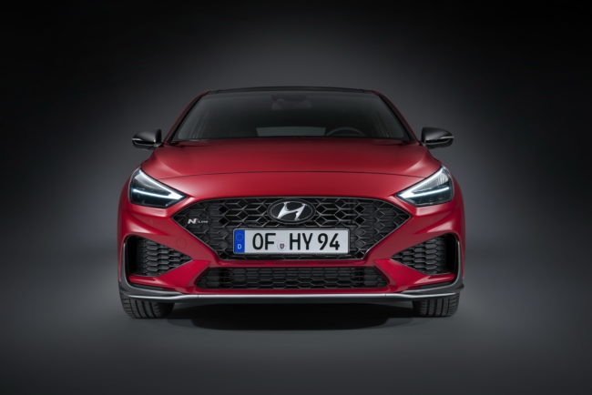 Frontale nuova Hyundai i30 compatta 2020