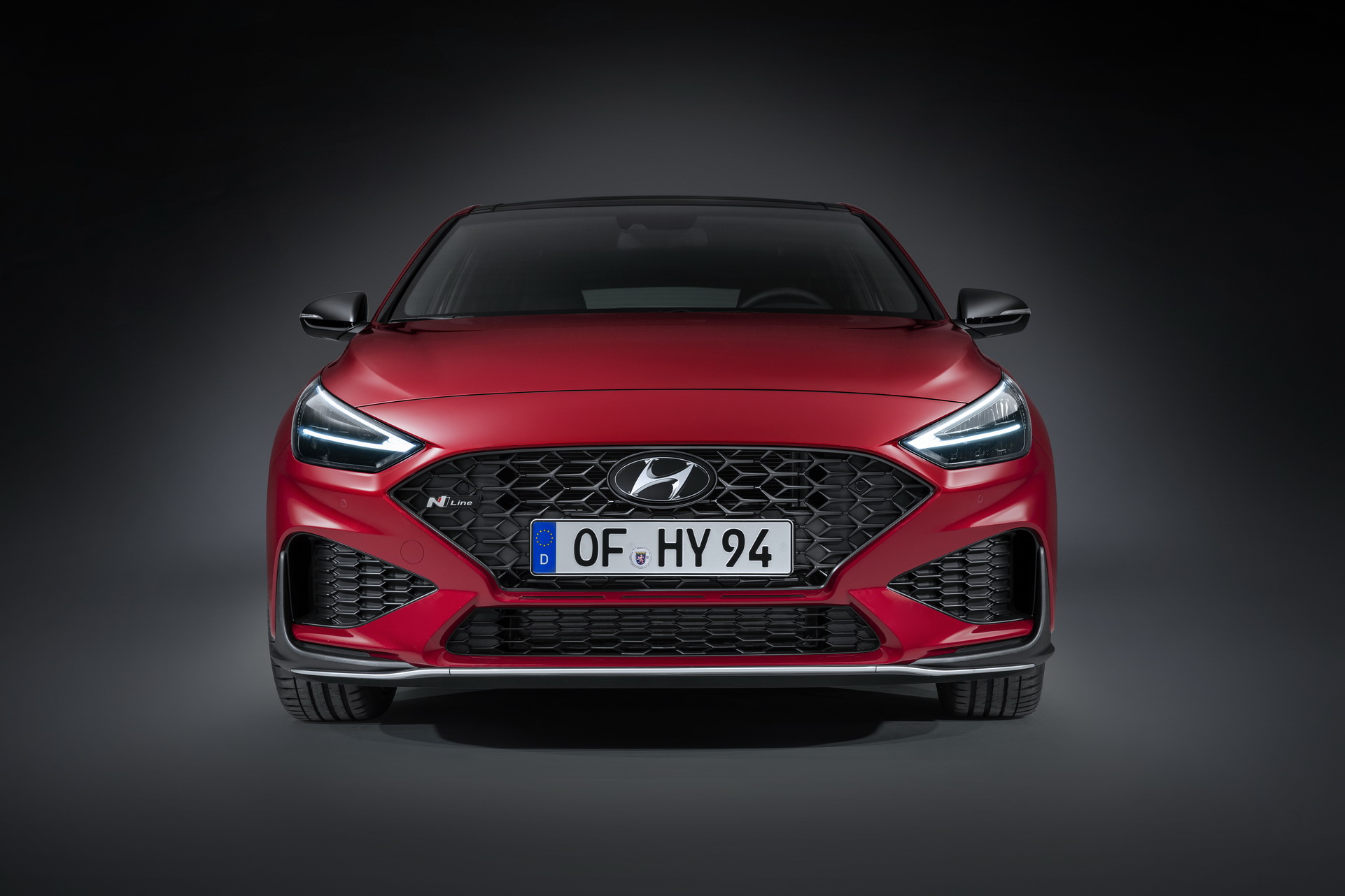 Frontale nuova Hyundai i30 compatta 2020
