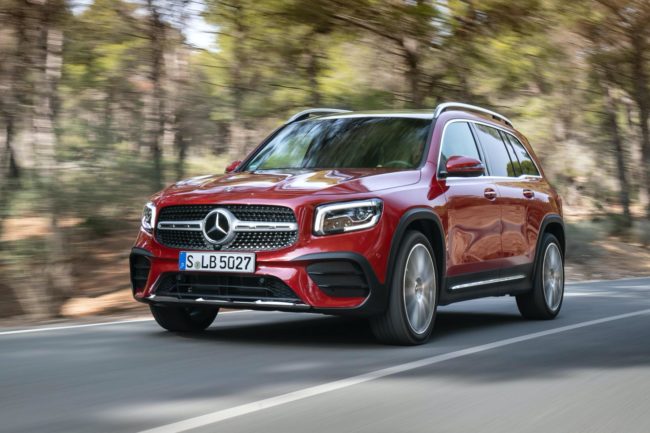 Immagine Frontale nuovo Mercedes GLB Immagine Frontale nuovo Mercedes GLB