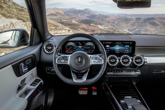 Mercedes GLB Interni Mercedes GLB Interni