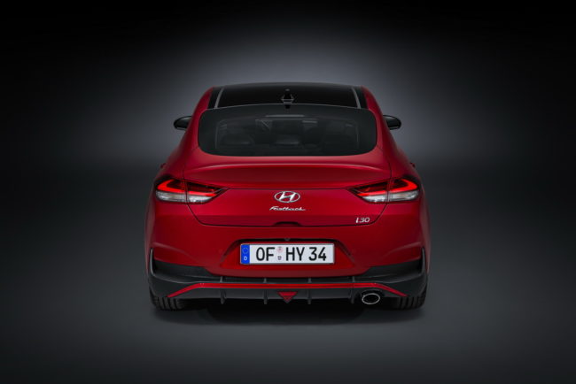 Posteriore nuova Hyundai i30 berlina 2020