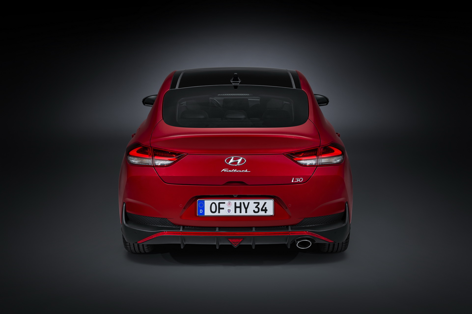 Posteriore nuova Hyundai i30 berlina 2020