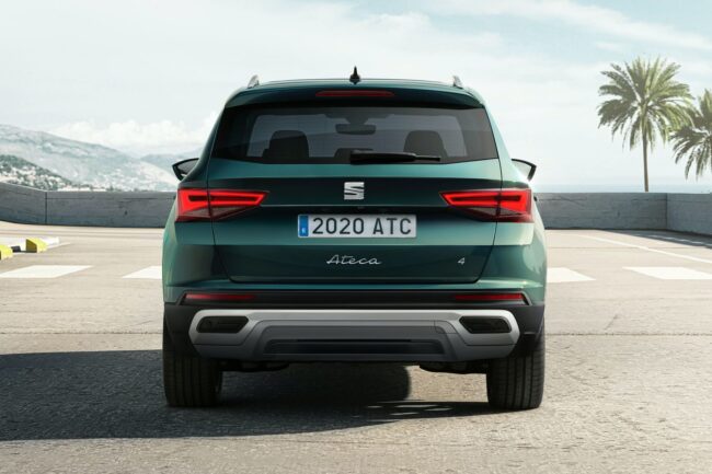 Immagine posteriore nuova Seat Ateca 2020 Immagine posteriore nuova Seat Ateca 2020
