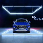 Immagine frontale nuova Audi Q5 Sportback 2021