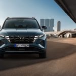 Immagine frontale nuova Hyundai Tucson 2021