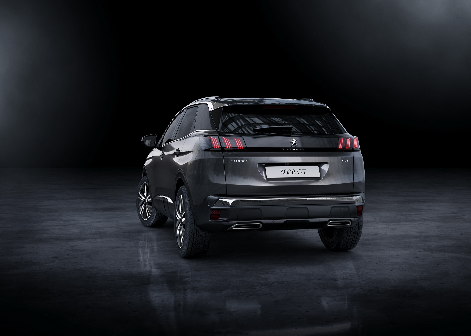 Posteriore nuovo suv Peugeot 3008 GT 2021