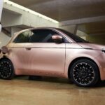 Fiat 500 elettrica rose gold