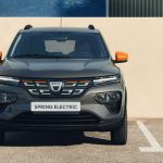 Frontale nuova Dacia Spring Elettrica 2021