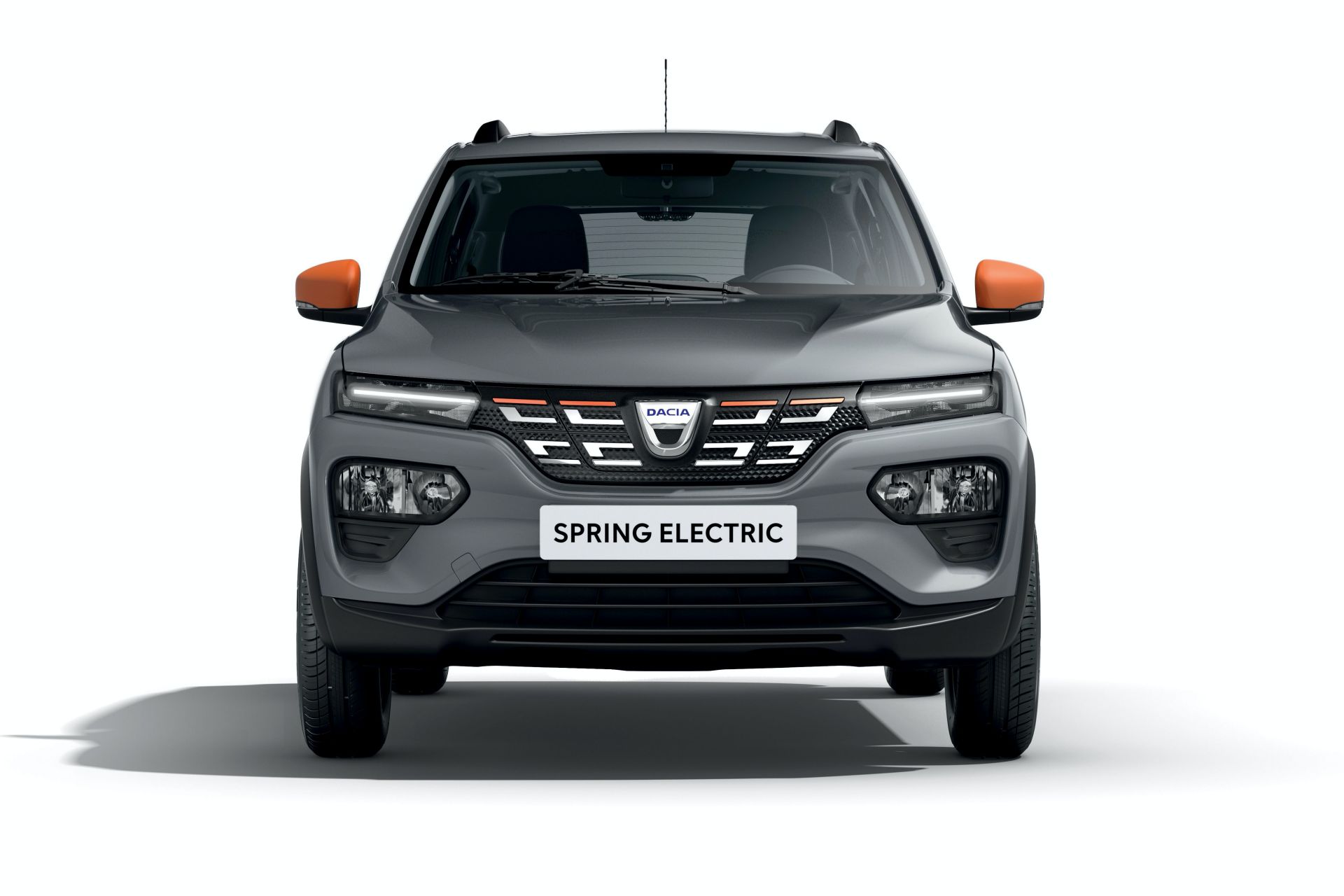Immagine Frontale nuova Dacia Spring Electric 2021