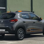 Posteriore e Fiancata nuova Dacia Spring Elettrica 2021