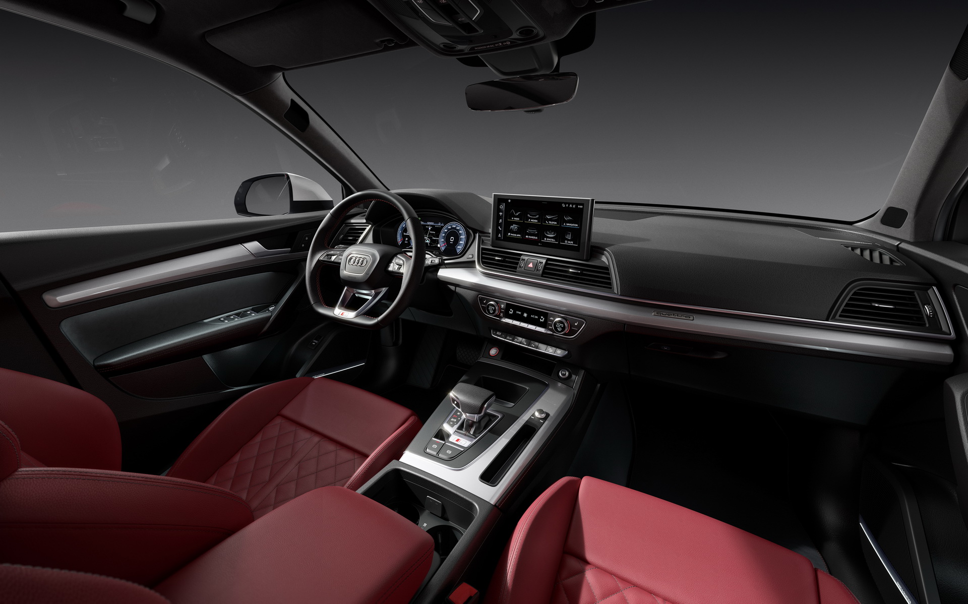 Abitacolo nuovo Audi SQ5 2021 restyling