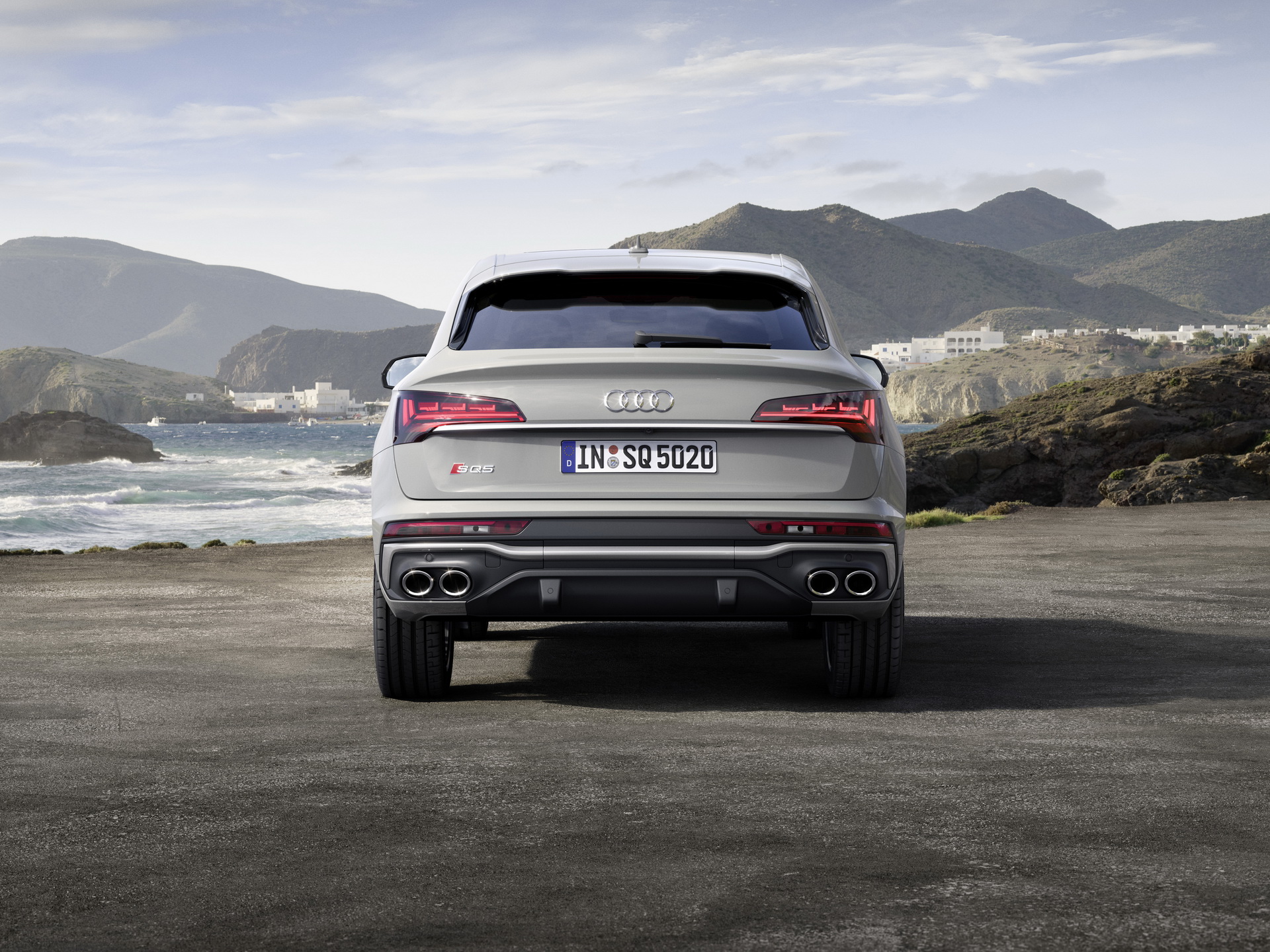 Immagine posteriore nuova Audi SQ5 Sportback 2021