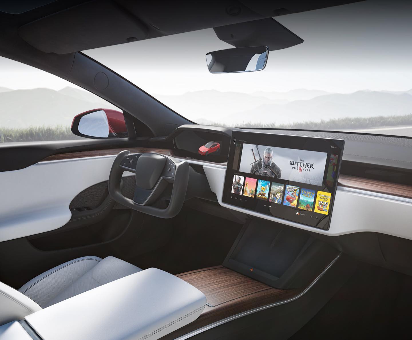 Immagine Interni nuova Tesla Model S 2021