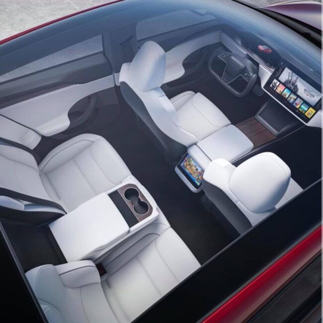 Immagine abitacolo nuova Tesla Model S 2021 Immagine abitacolo nuova Tesla Model S 2021