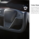 Nuovo Volante Tesla Model S e Model X 2021