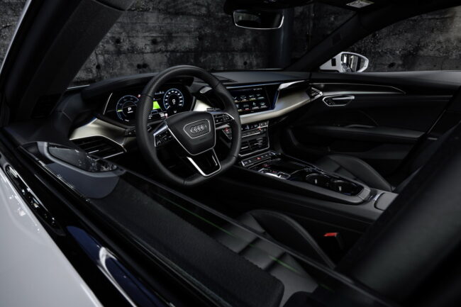 Immagine interni nuova Audi e tron GT Immagine interni nuova Audi e tron GT