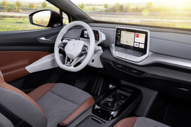 Immagine interni nuovo suv elettrico Volkswagen ID 4 2021 Immagine interni nuovo suv elettrico Volkswagen ID 4 2021