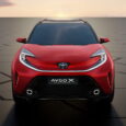 Concept nuova Toyota Aygo X 2022 immagine frontale