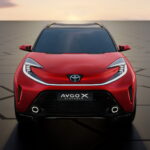 Concept nuova Toyota Aygo X 2022 immagine frontale