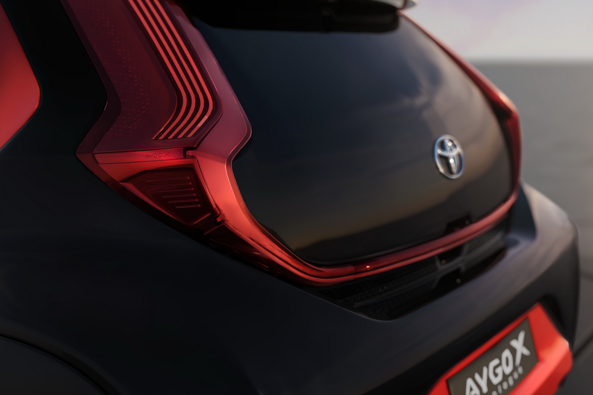 Fari posteriori nuovo Toyota Aygo X