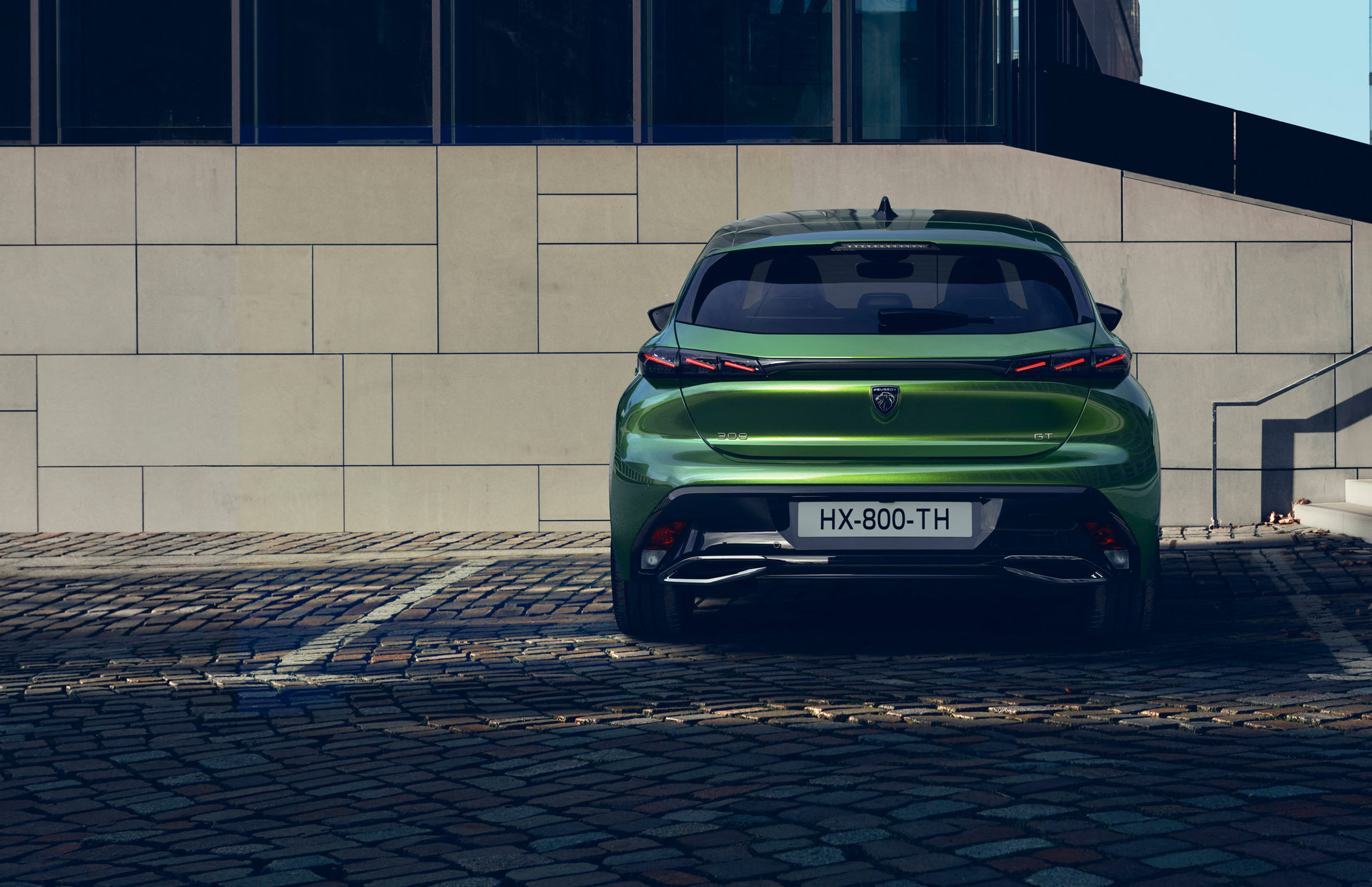 Foto Posteriore nuova Peugeot 308 2021