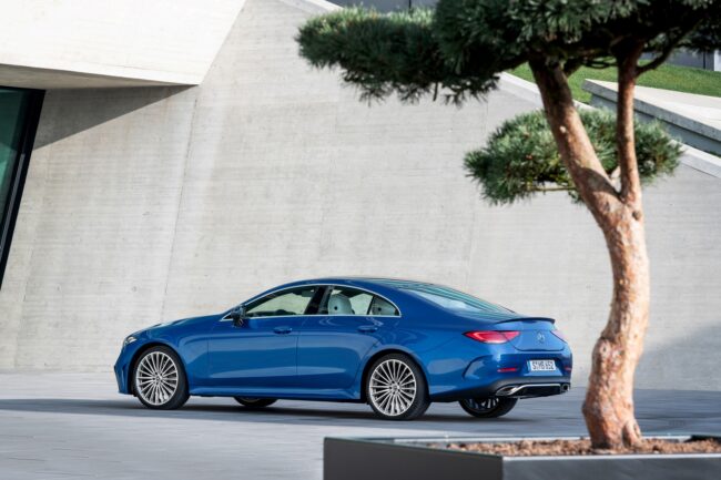 Immagine fiancata nuova Mercedes CLS 2021