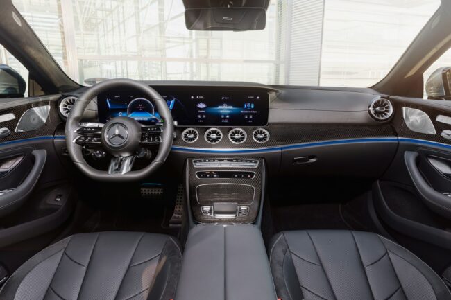 Immagine interni nuova Mercedes CLS AMG 2021