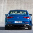 Immagine posteriore nuova Mercedes CLS 2021