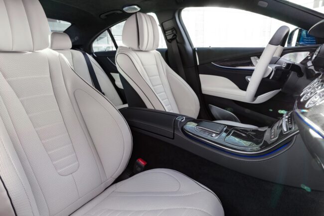 Sedili anteriori nuova Mercedes CLS 2021