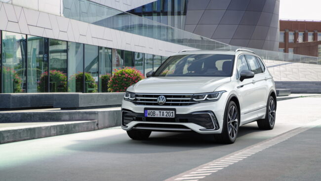Immagine nuovo frontale Volkswagen Tiguan Allspace 2021 Immagine nuovo frontale Volkswagen Tiguan Allspace 2021