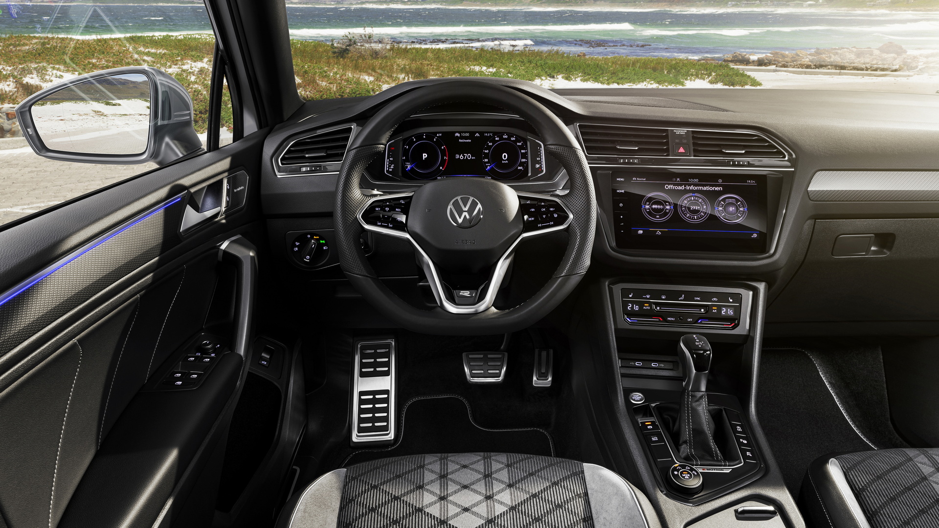 Interni Tiguan Allspace 2021