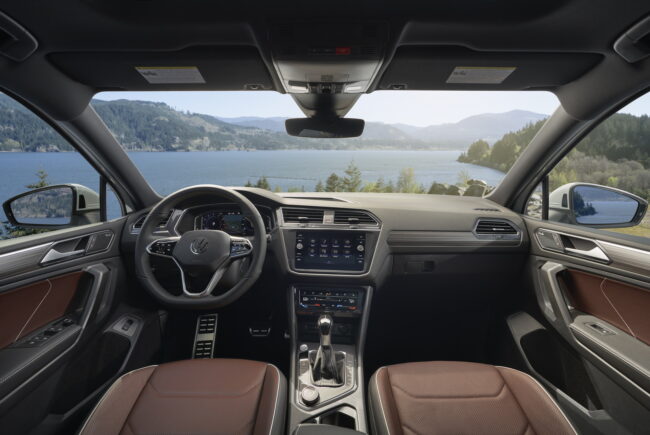 Interni nuova Volkswagen Tiguan Allspace 7 posti Interni nuova Volkswagen Tiguan Allspace 7 posti
