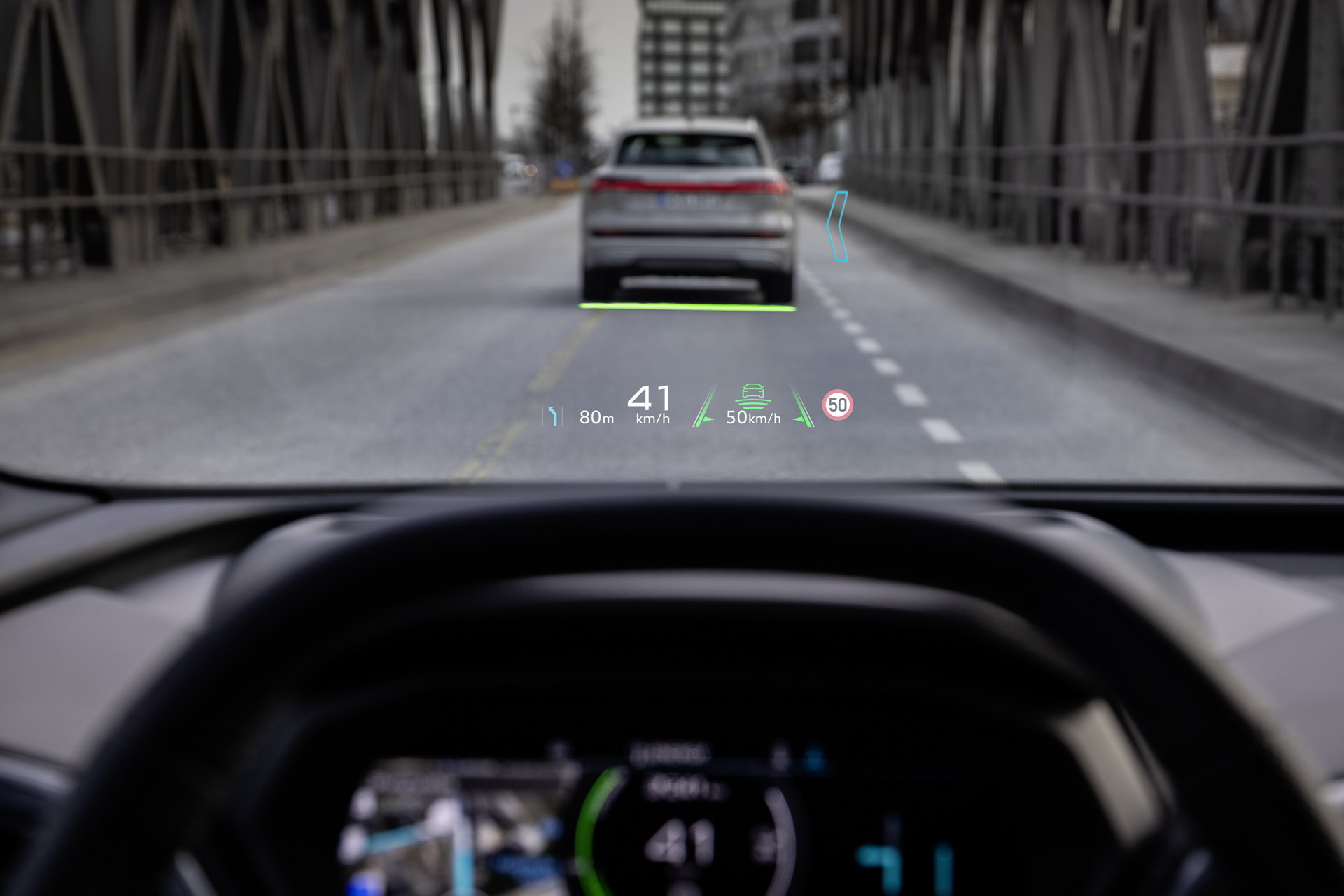 Sistemi sicurezza Audi Q4 e tron