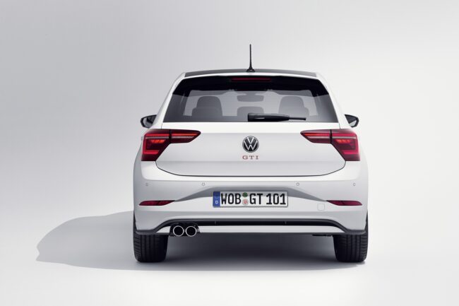 Immagine Posteriore nuova VW POLO GTI 2021 Immagine Posteriore nuova VW POLO GTI 2021