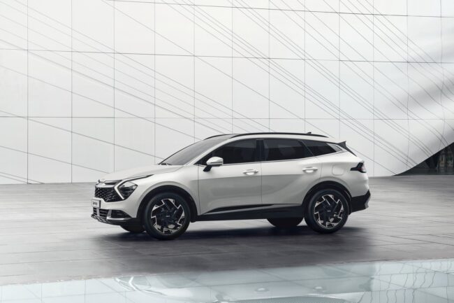 Immagine fiancata nuova Kia Sportage 2022 Immagine fiancata nuova Kia Sportage 2022