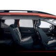Abitacolo a cinque posti Dacia Jogger