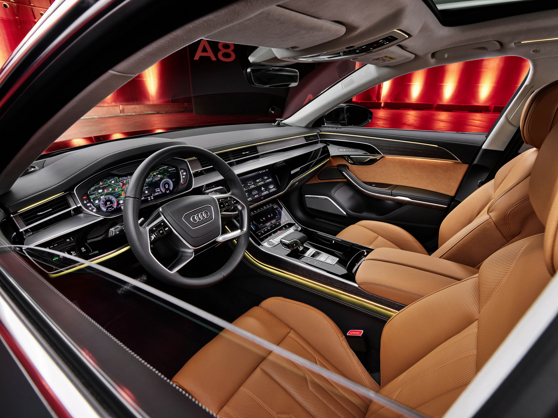 Abitacolo nuova Audi A8