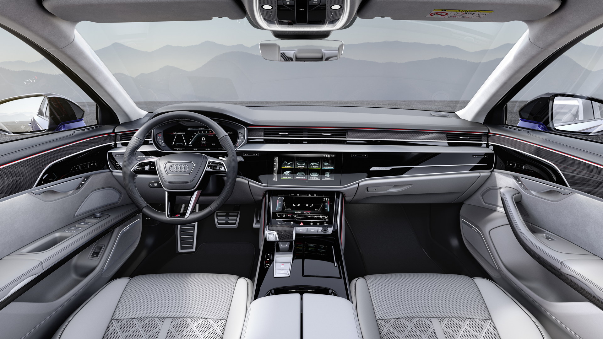 Foto interni nuova Audi A8 2022