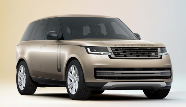 Frontale nuova Range Rover 2022