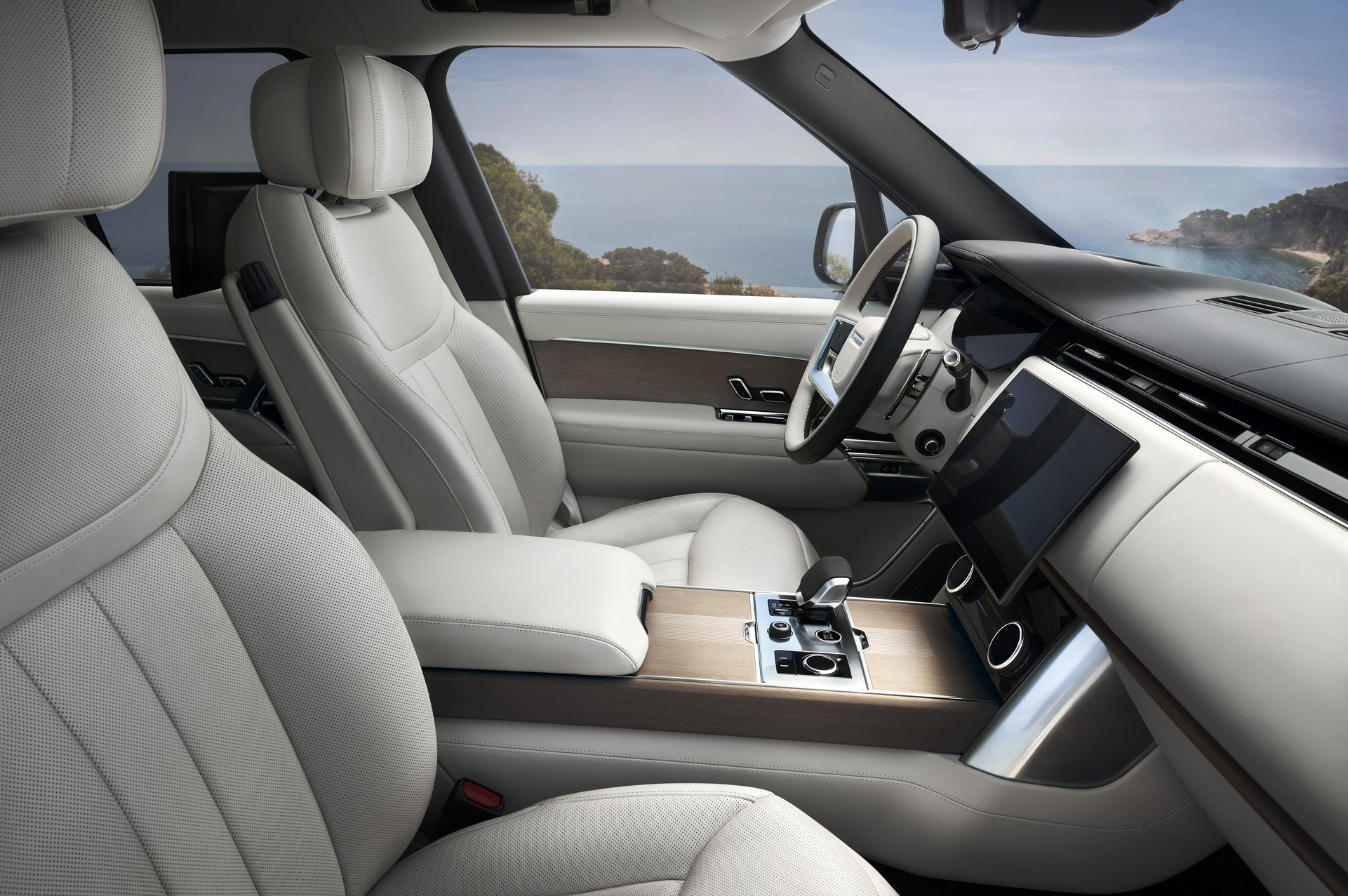 Immagine interni nuova Range Rover 2022