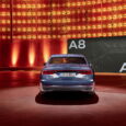 Immagine posteriore nuova Audi A8 2022