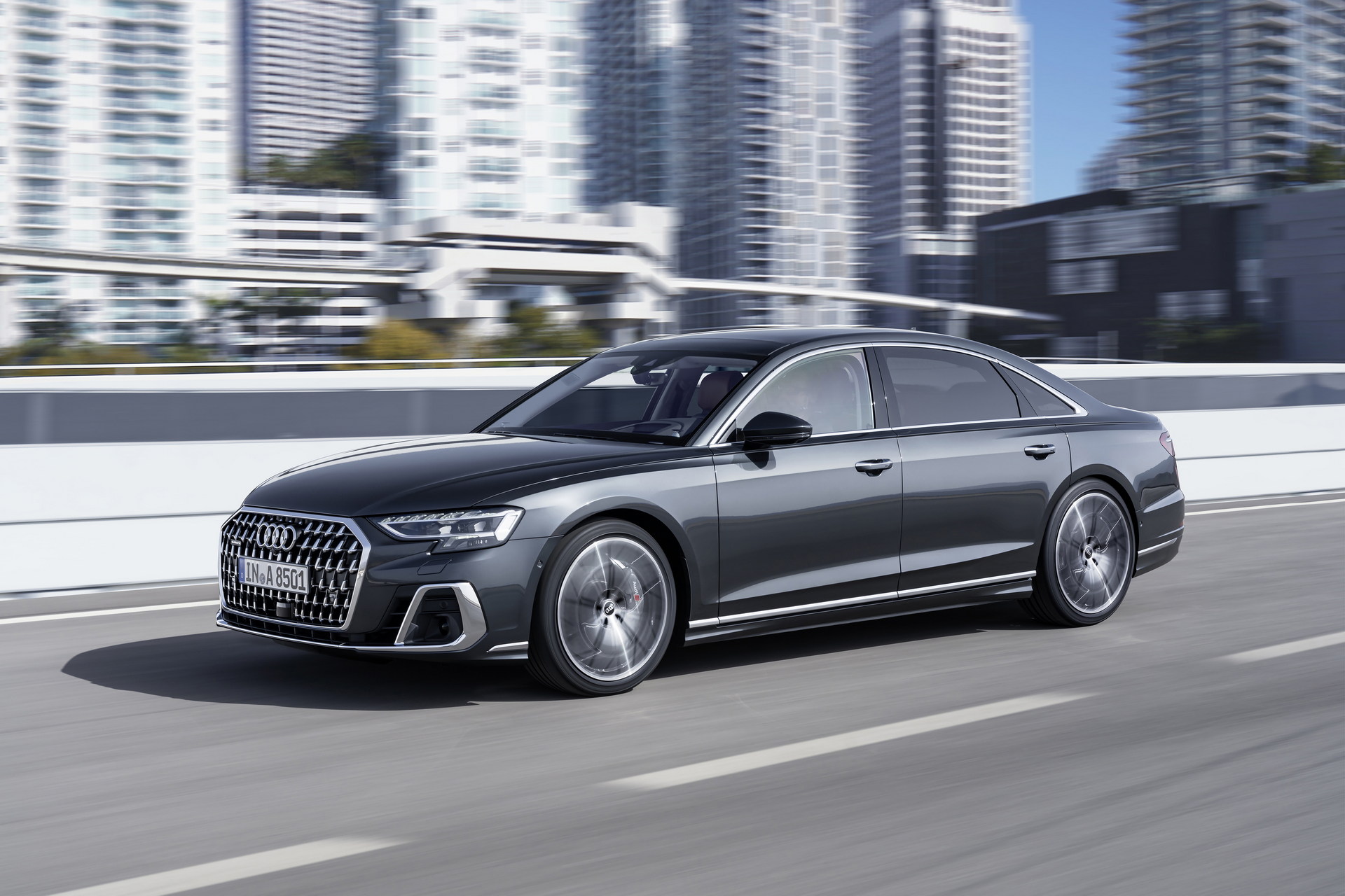 Immagini nuova Audi A8 facelift 2022
